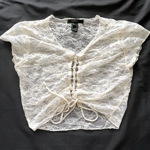 lace top forever 21